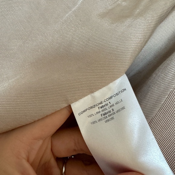 Stella McCartney wool beige pink blazer - Picture 5 of 6